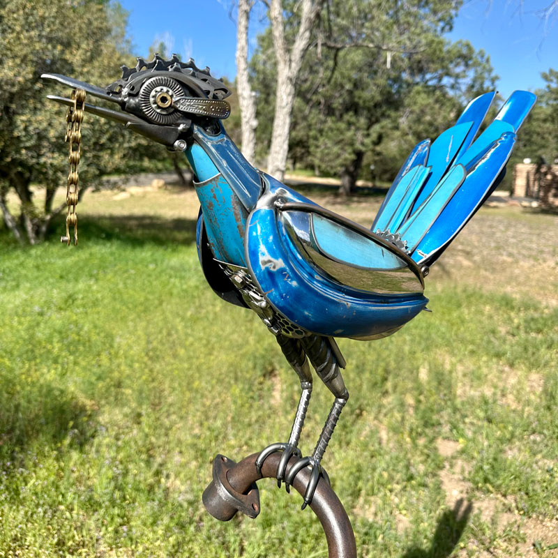 "On the Hunt" Roadrunner Sculpture