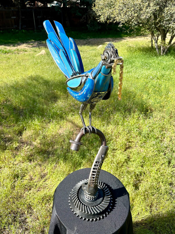 "On the Hunt" Roadrunner Sculpture