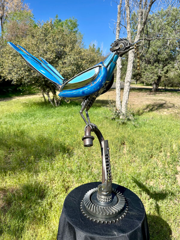 "On the Hunt" Roadrunner Sculpture