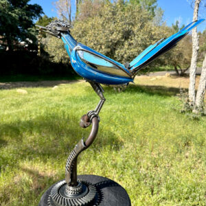 "On the Hunt" Roadrunner Sculpture